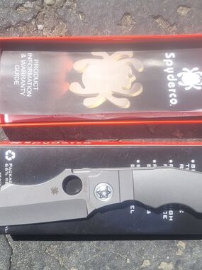 Spyderco Stovepipe Folding Knife